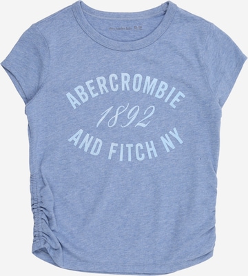 Abercrombie & Fitch Футболка в Синий: спереди