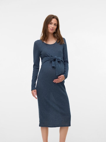 MAMALICIOUS Dress in Blue: front