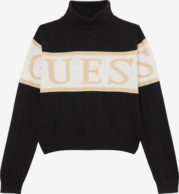 juoda GUESS Megztinis: priekis