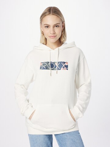 ROXY Sweatshirt 'FORWARD FOCUS' in White: front