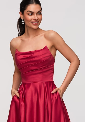 Robe de soirée 'LA-OM-DLR352' Ombre en rouge