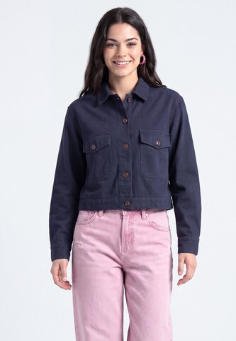 MYMO - Chaqueta de entretiempo en azul: frente