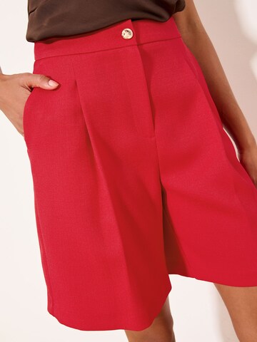 Lipsy Loosefit Shorts in Rot