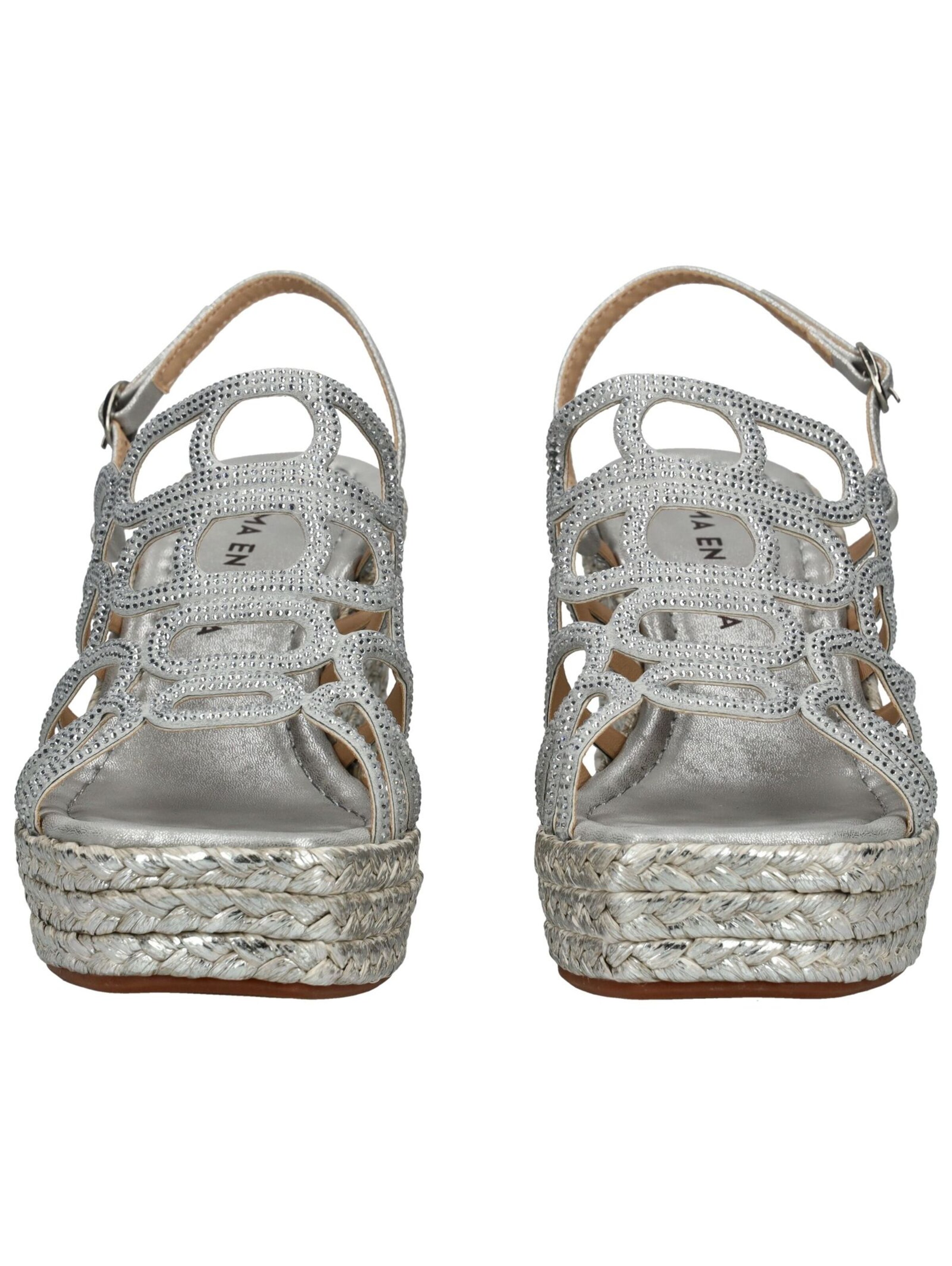 Alma En Pena Sandal in Silver