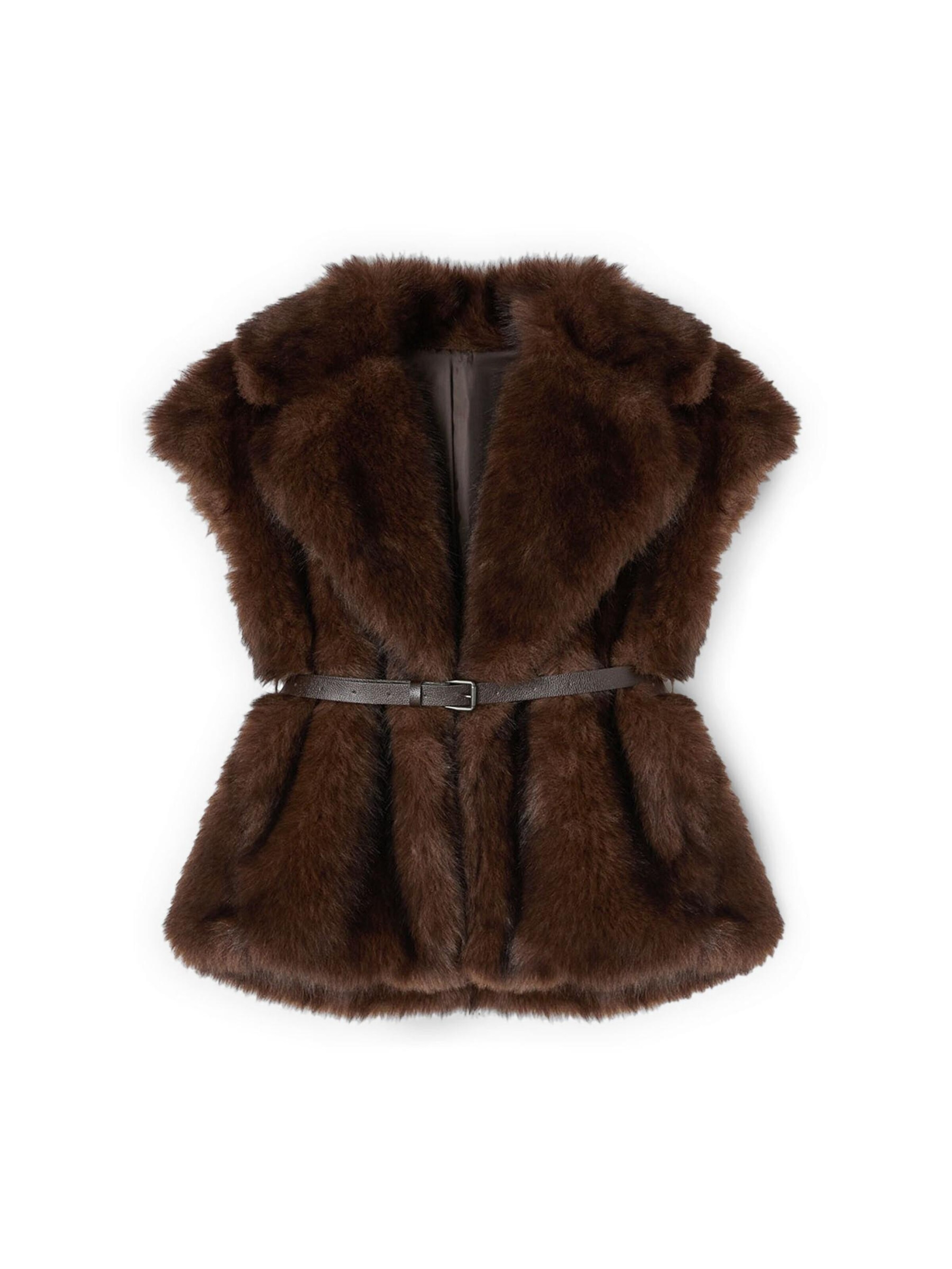 MOTIVI Winter Coat in Brown, Item view