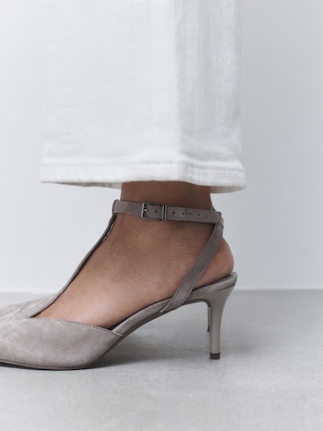 Escarpins à bride arrière 'Forever Comfort' Next en gris