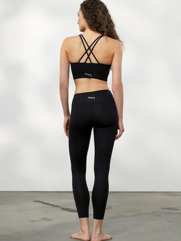 Hey Honey - Skinny Leggings 'Cropped' en negro