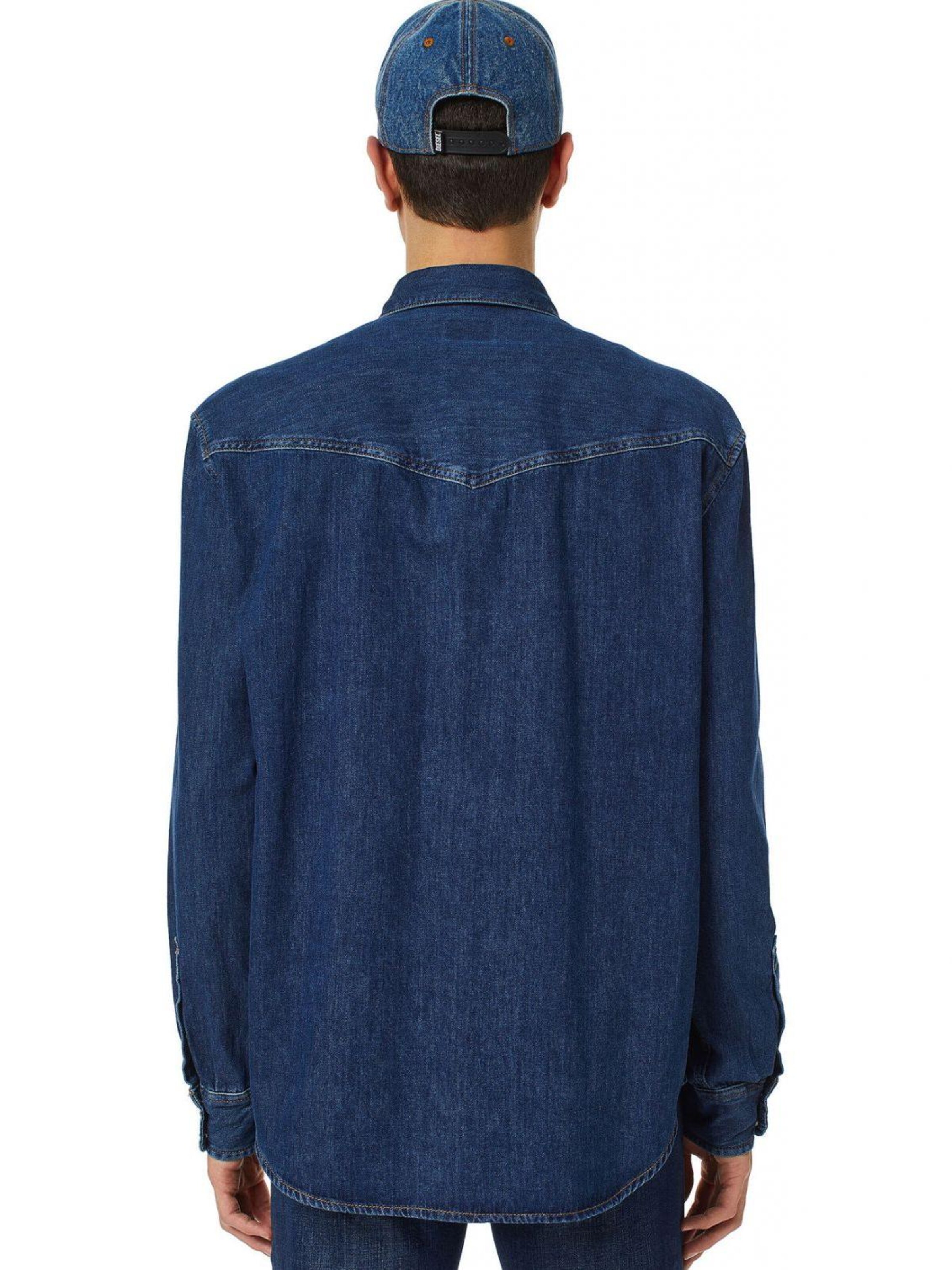 Regular fit Camicia di DIESEL in blu