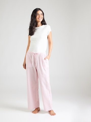 Lindex Παντελόνι πιτζάμας σε ροζ