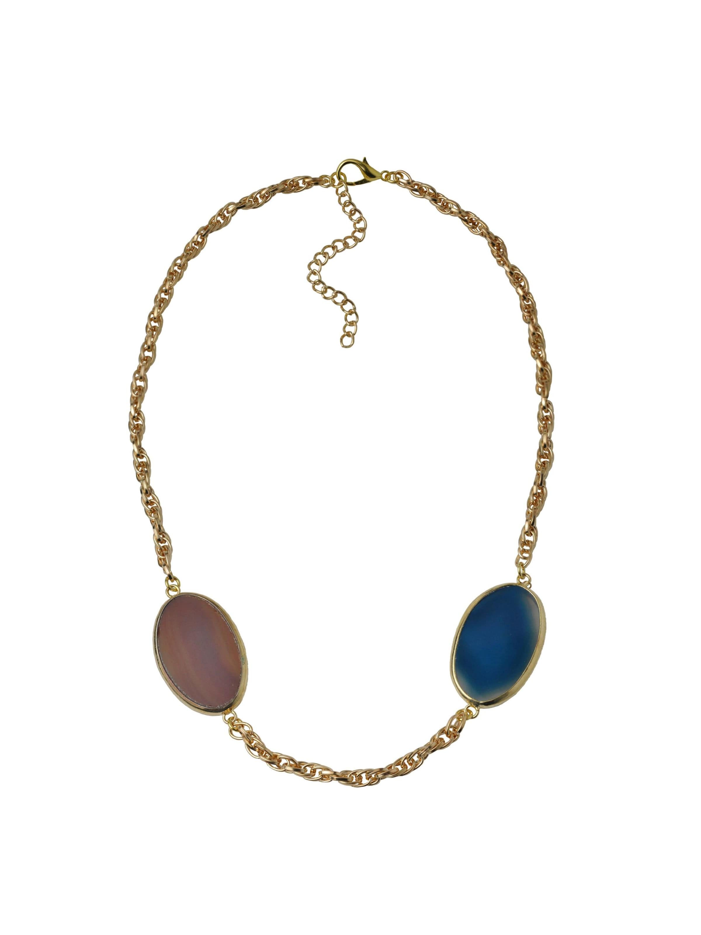 Steuer Kette in Gold: Vorderseite