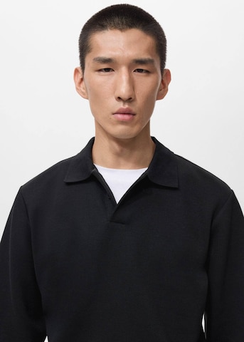 MANGO MAN Sweatshirt 'Bola' in Schwarz
