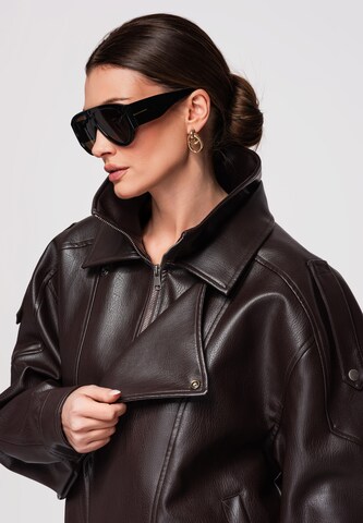 Ombre Tussenjas in Bruin