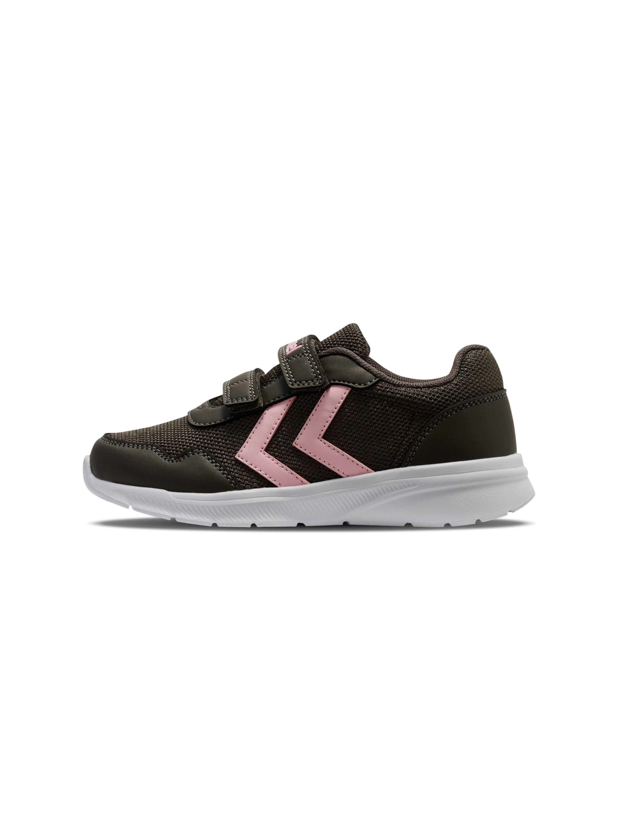 Hummel Sneakers in Groen: voorkant