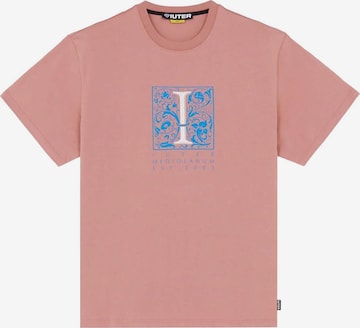 T-Shirt IUTER en rose : devant