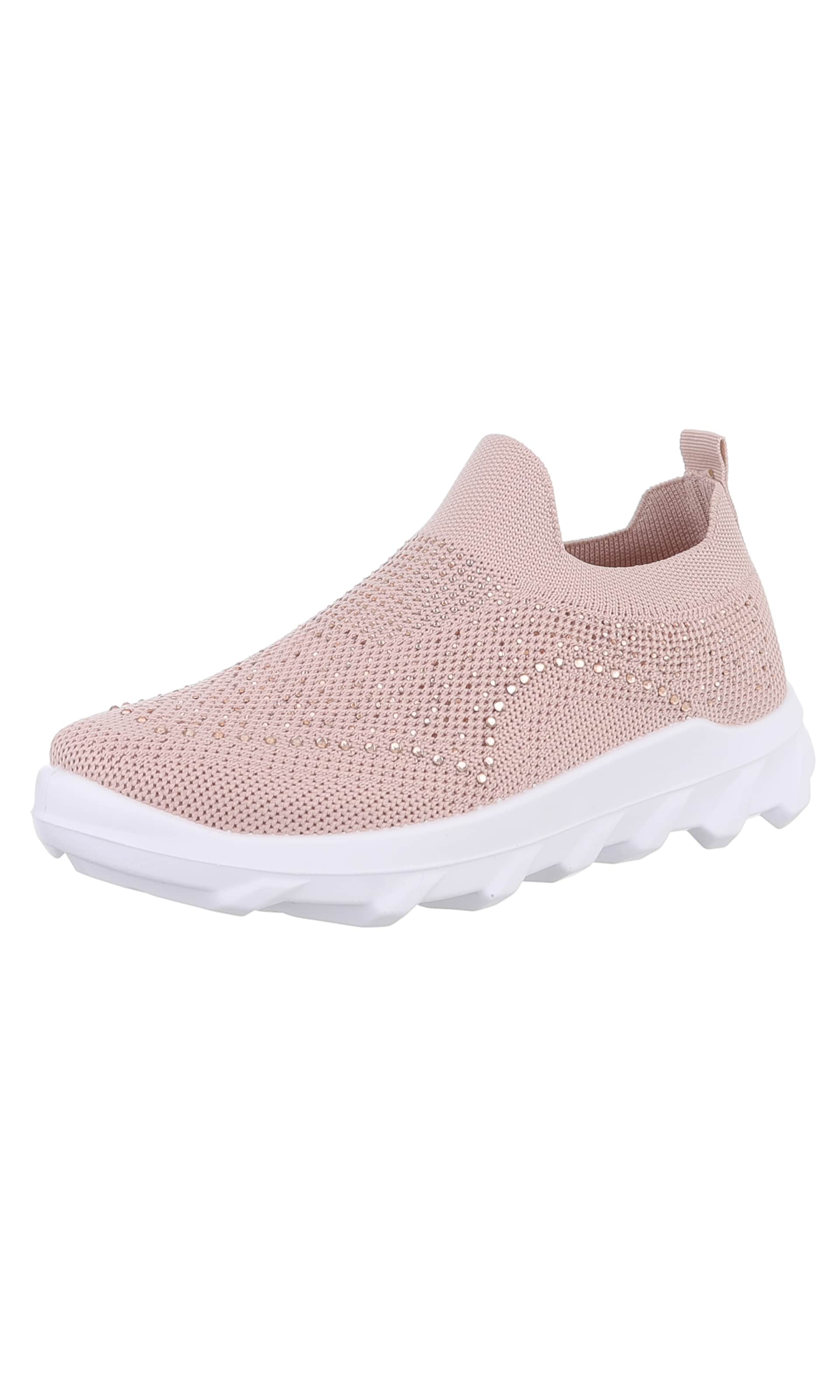 Ital-Design Slip On in Pink: Vorderseite
