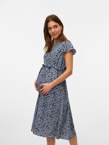 MAMALICIOUS Jurk 'MLPali' in Blauw: voorkant