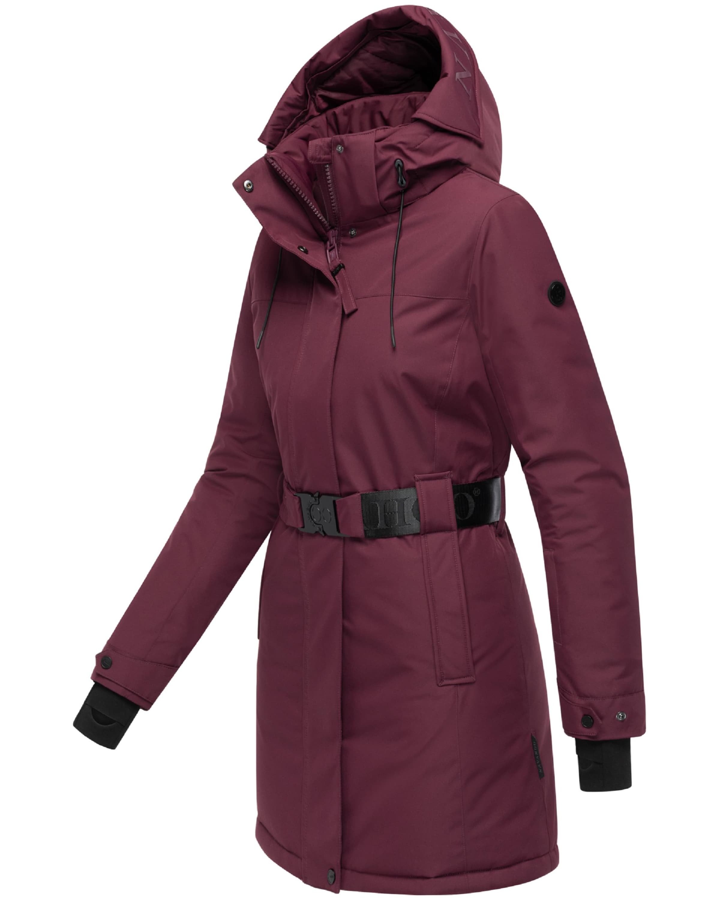 NAVAHOO Χειμερινό παλτό 'Frostkuss 14' σε κόκκινο