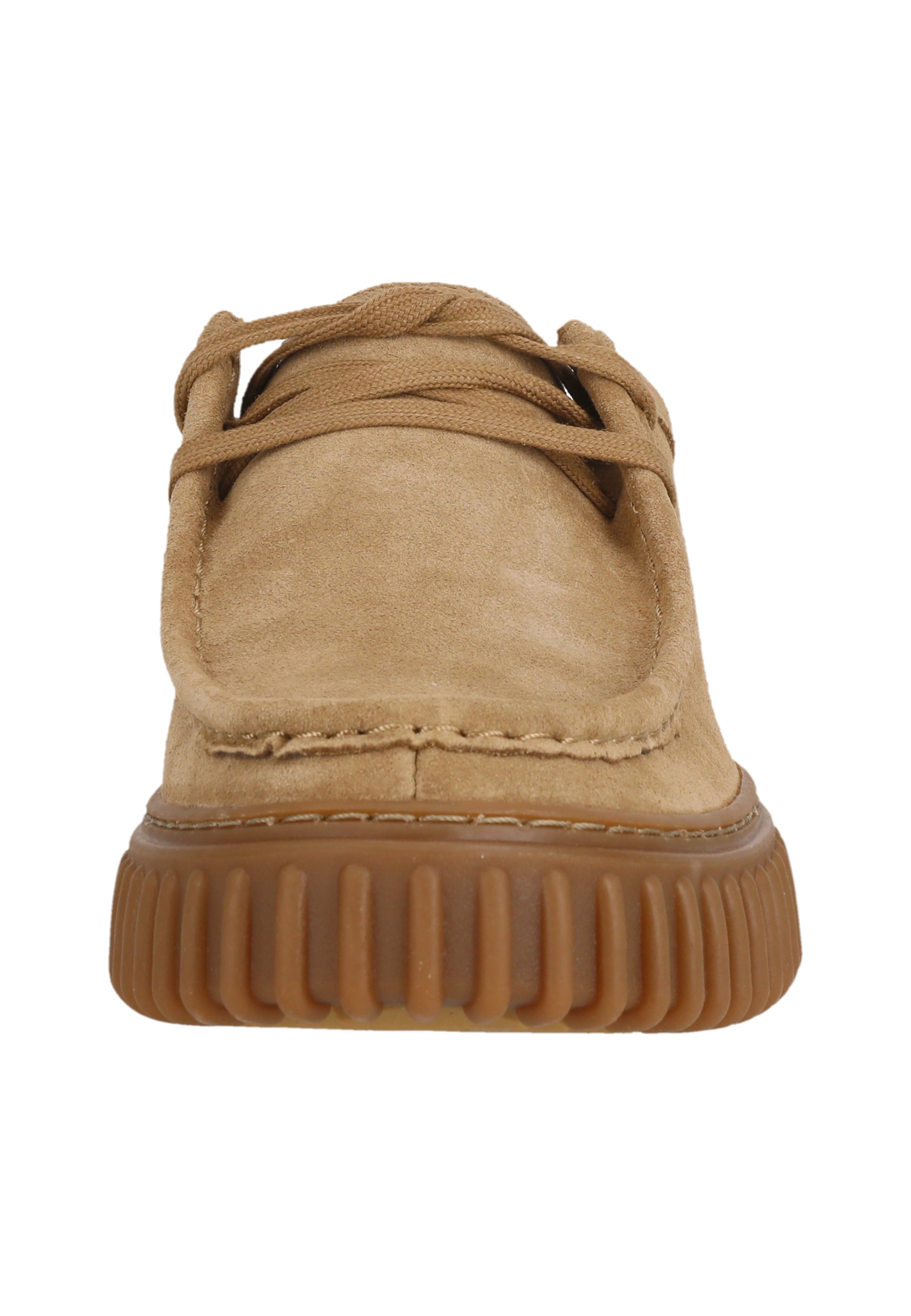 CLARKS Schnürschuhe 'Torhill Lo' in Beige