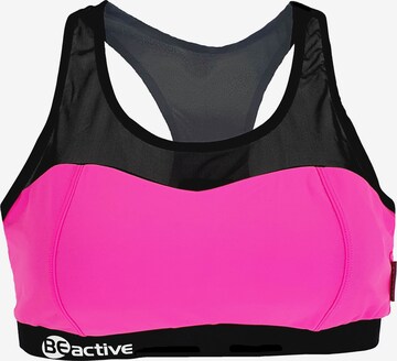 BECO the world of aquasports Bikini Top 'BEactive' in Pink: front