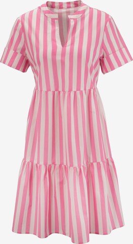 Aniston CASUAL Summer Dress in Pink: front