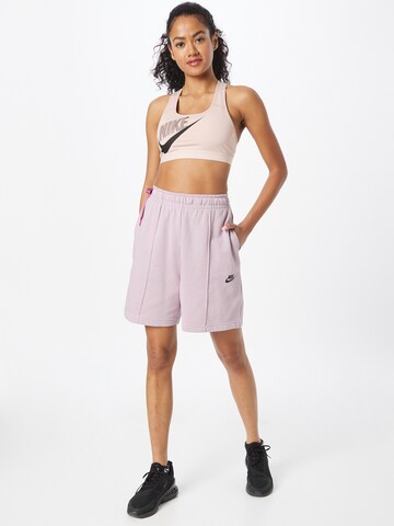 Nike Sportswear Loosefit Shorts in Lila