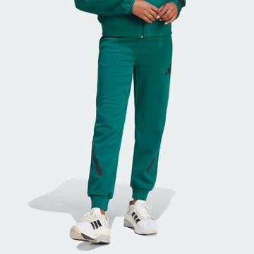 ADIDAS SPORTSWEAR Tapered Sportbroek ' adidas Z.N.E. Pants ' in Groen: voorkant