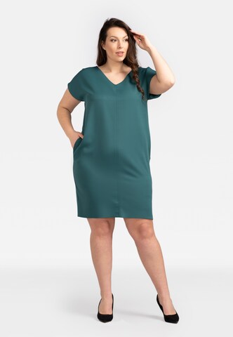 Karko Sheath Dress 'KAJETANA' in Green: front