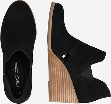 TOMS Pumps med hög framdel 'KALLIE' i svart