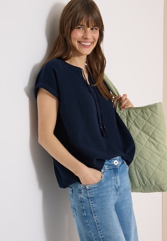 CECIL Bluse in Blau: Vorderseite