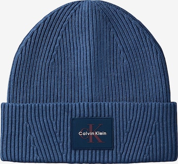 Calvin Klein Čepice – modrá: přední strana