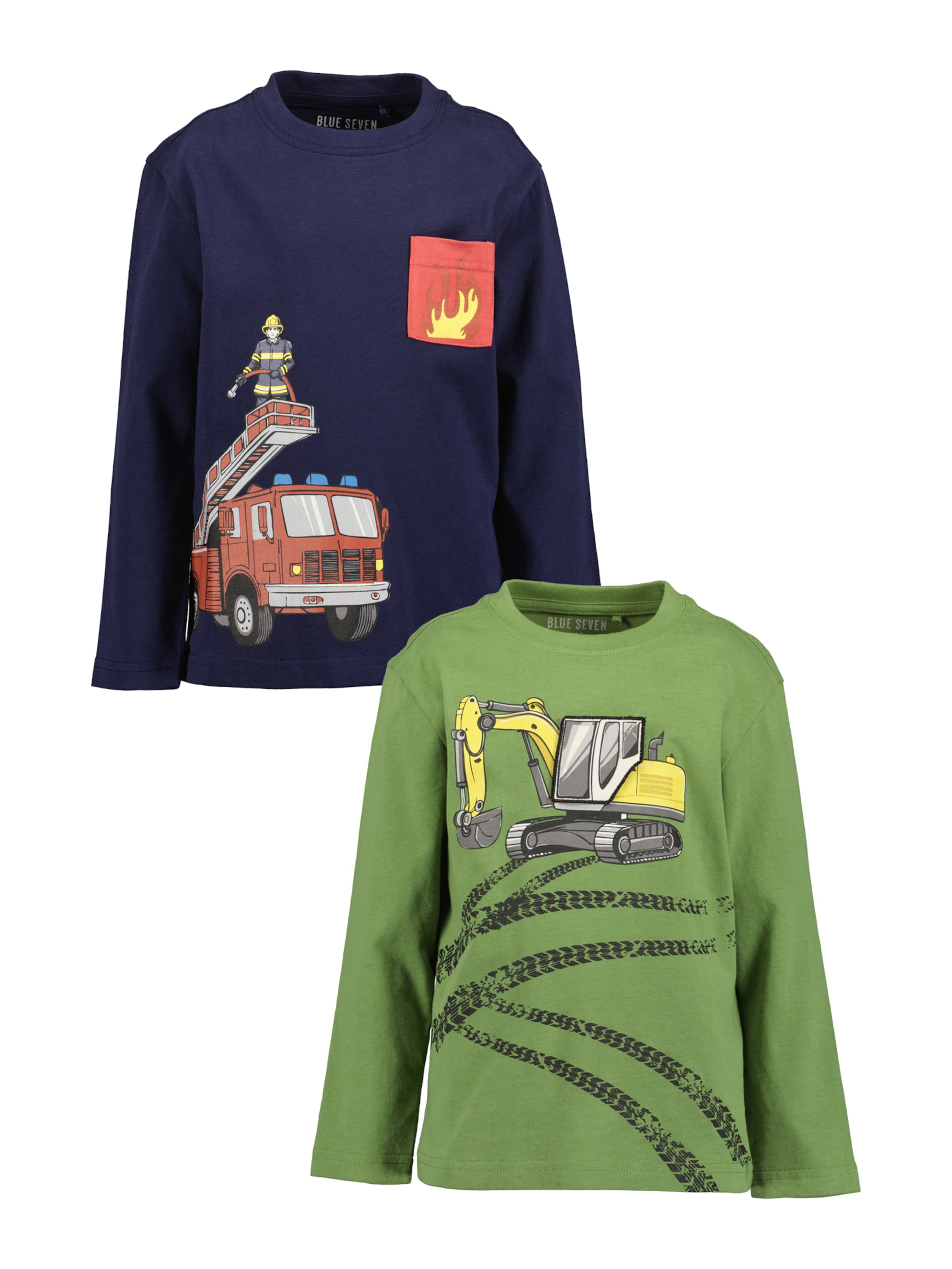 BLUE SEVEN Shirt in Blue: front
