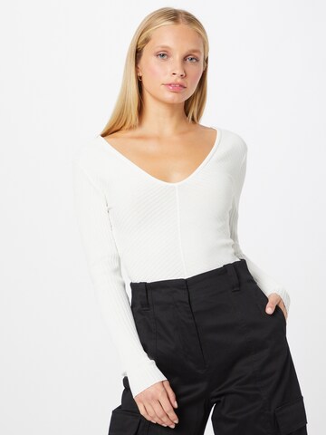 Calvin Klein Regular Pullover in Weiß: predná strana