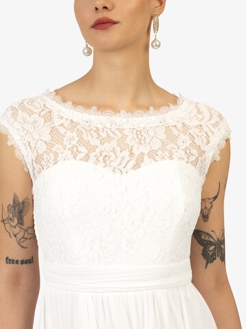 Robe de soirée Kraimod en blanc