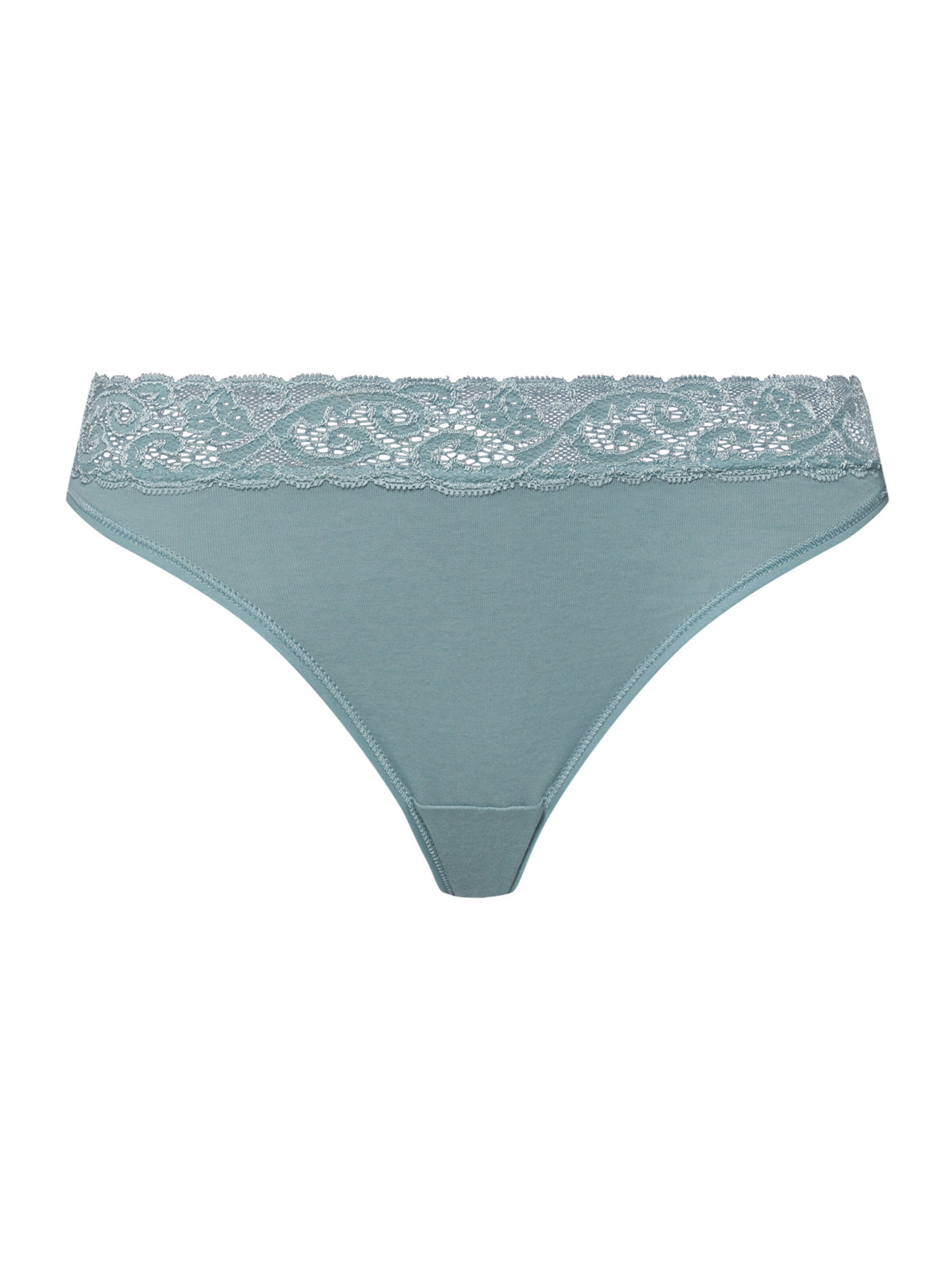 Hanro - Cueca ' Moments ' em azul: frente