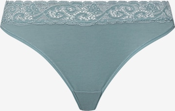 Slip ' Moments ' Hanro en bleu : devant