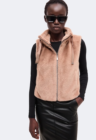 Gilet monari en marron