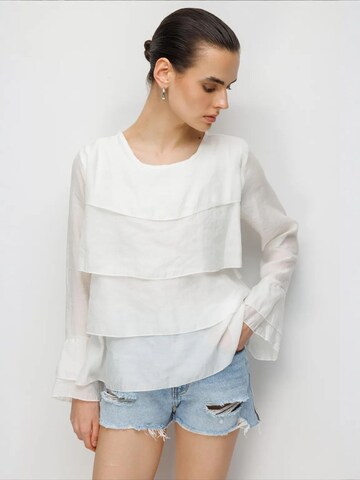 MixRay Blouse 'Blusen' in Wit