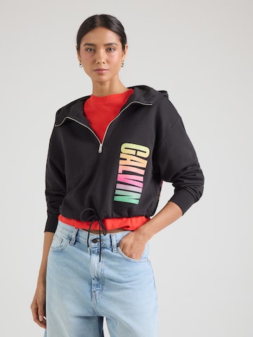 Calvin Klein Jeans - Sudadera en negro: frente