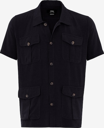 Antioch Button Up Shirt in Black: front