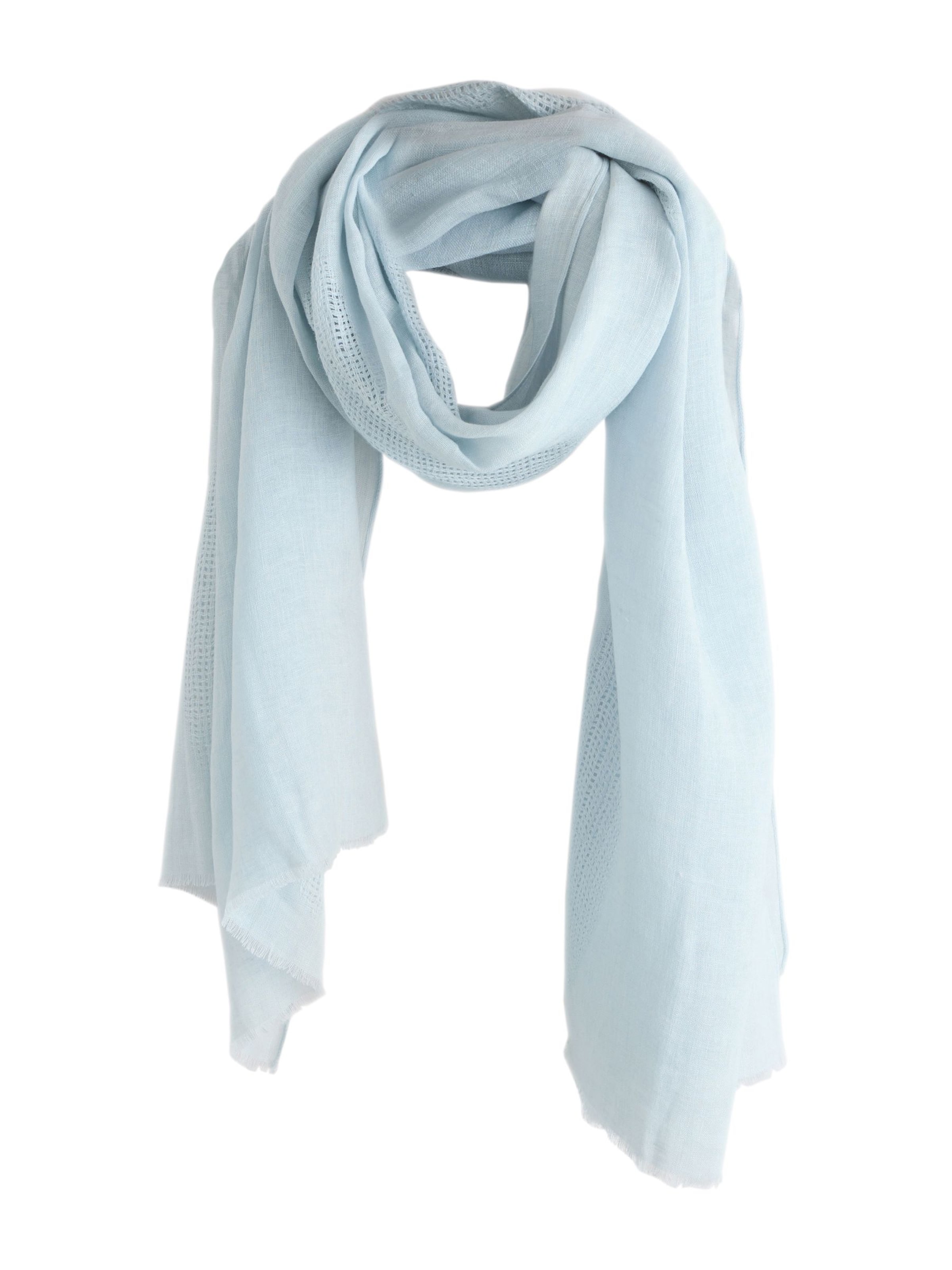 Next Шал в синьо: отпред