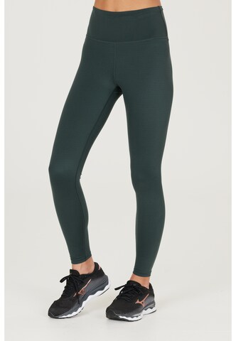 ENDURANCE Skinny Workout Pants 'Franza' in Green: front