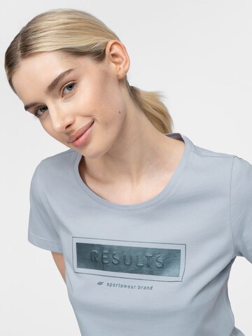 4F T-Shirt in Blau