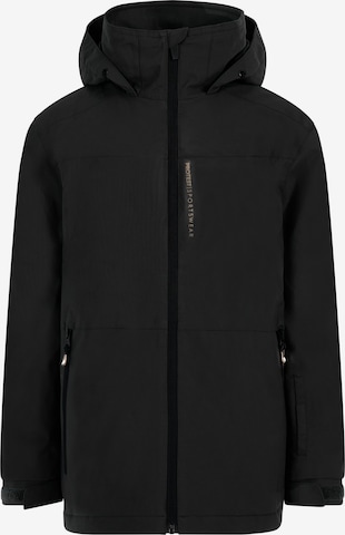 PROTEST Athletic Jacket 'PRTFlynto JR' in Black: front