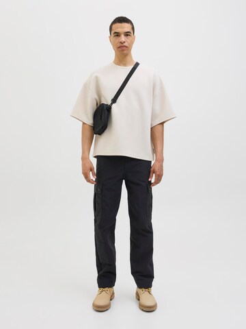 Loosefit Pantaloni di JACK & JONES in nero