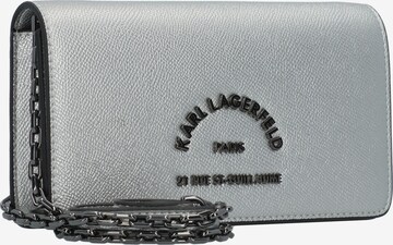 Karl Lagerfeld Clutch 'Rsg ' in Silver