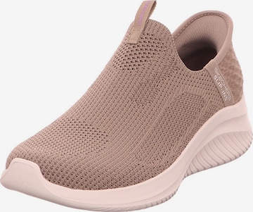 SKECHERS Slip On 'Ultra Flex 3.0 - Easy Win' in Braun: Vorderseite