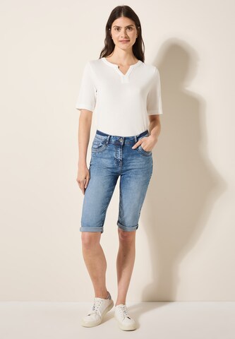CECIL Slimfit Jeans in Blau