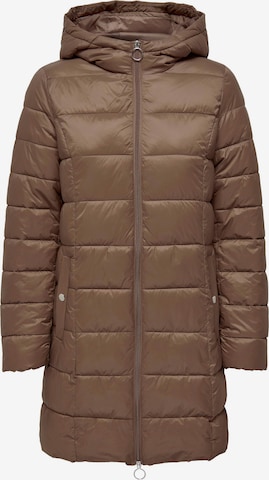 Manteau d’hiver 'ZULU' JDY en marron : devant