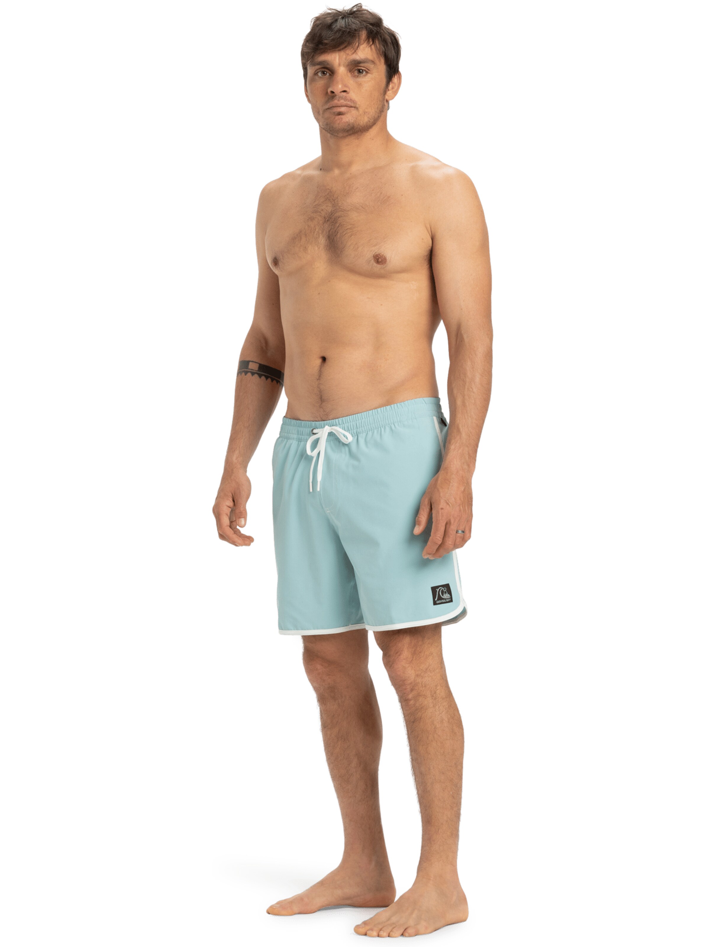 QUIKSILVER Badeshorts 'Original Scallop 17' in Blau