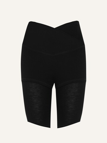 ZUBEK Slim fit Leggings 'Seacell Sports' in Black: front